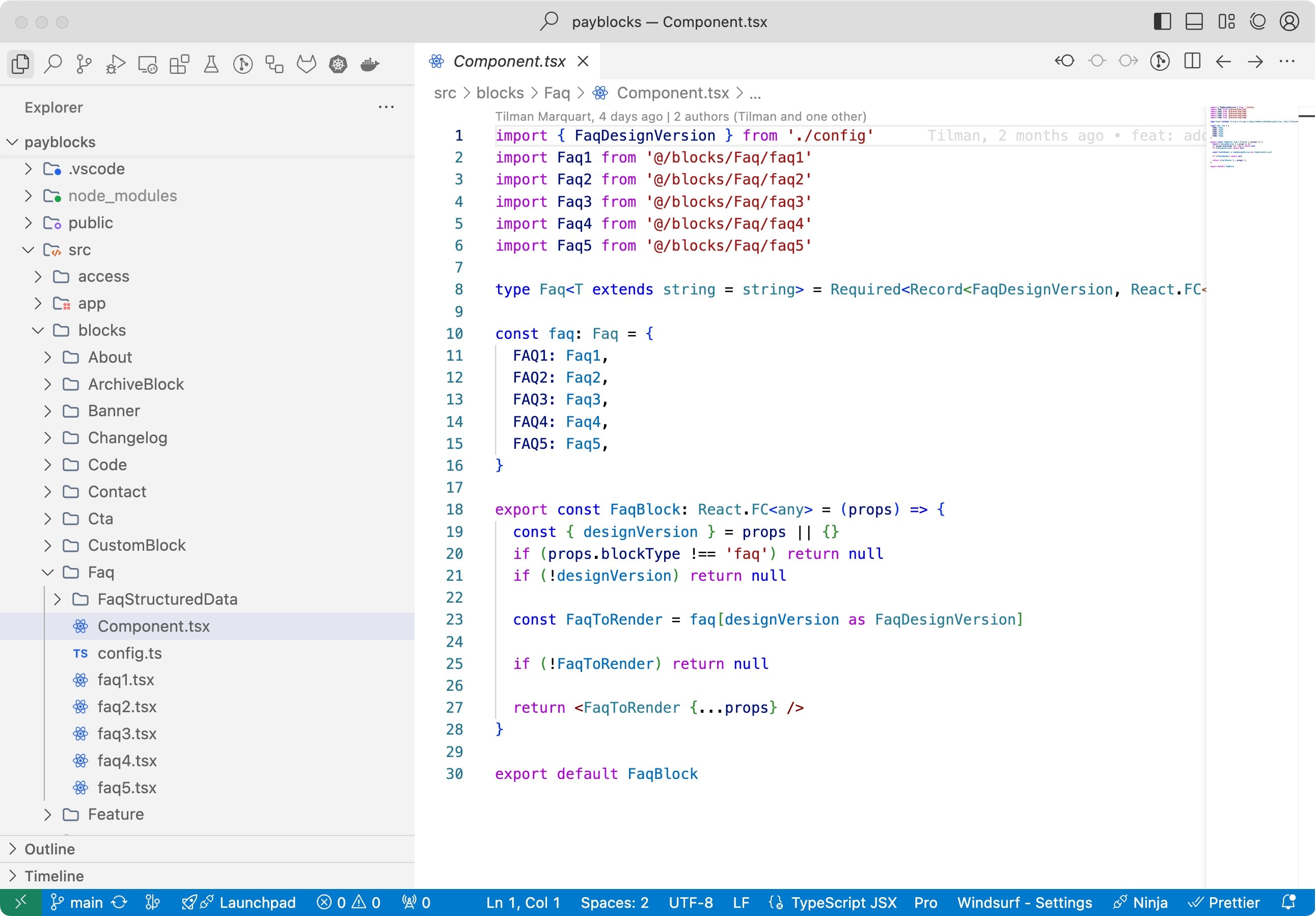 code editor